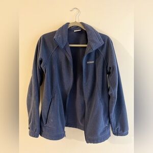 Columbia Navy Fleece Jacket